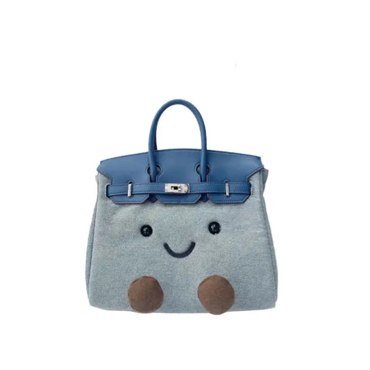 The Jellykin Bag - Denim / Midi (10 inch)
