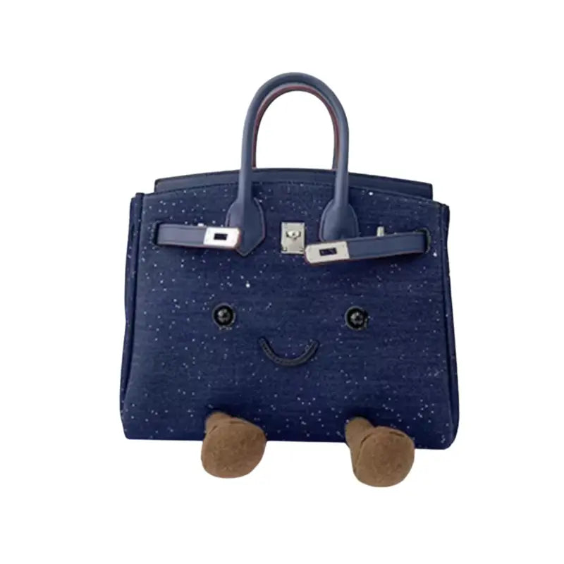 ✨In-Stock✨The Jellykin Bag - Navy / Midi (10 inch)