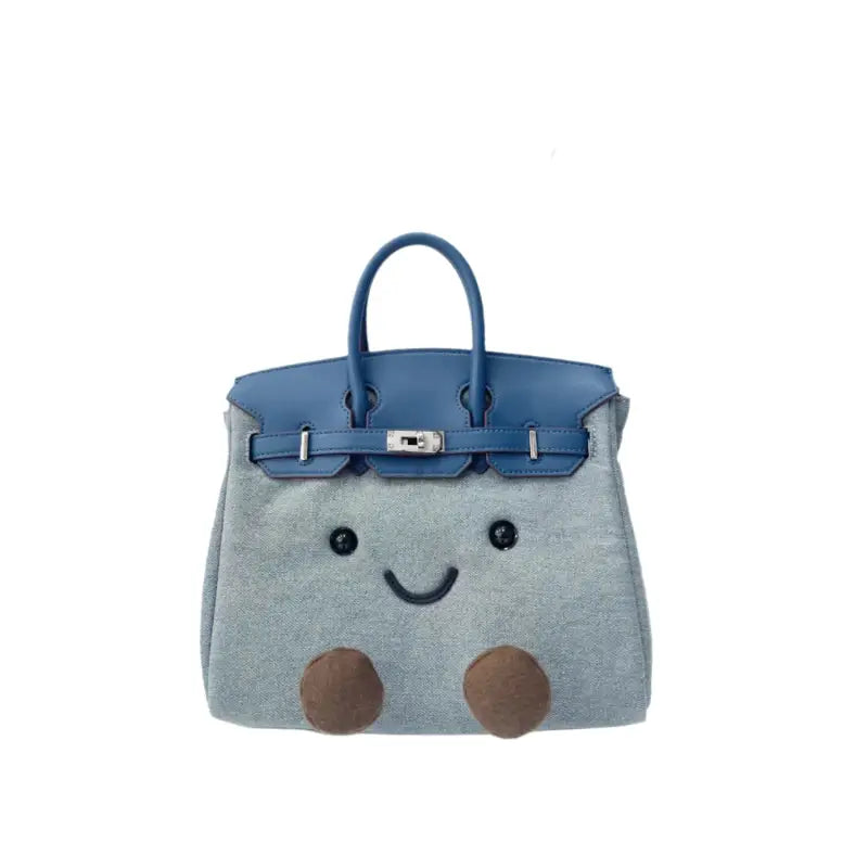 ✨In-Stock✨The Jellykin Bag - Denim Blue / Midi (10 inch)